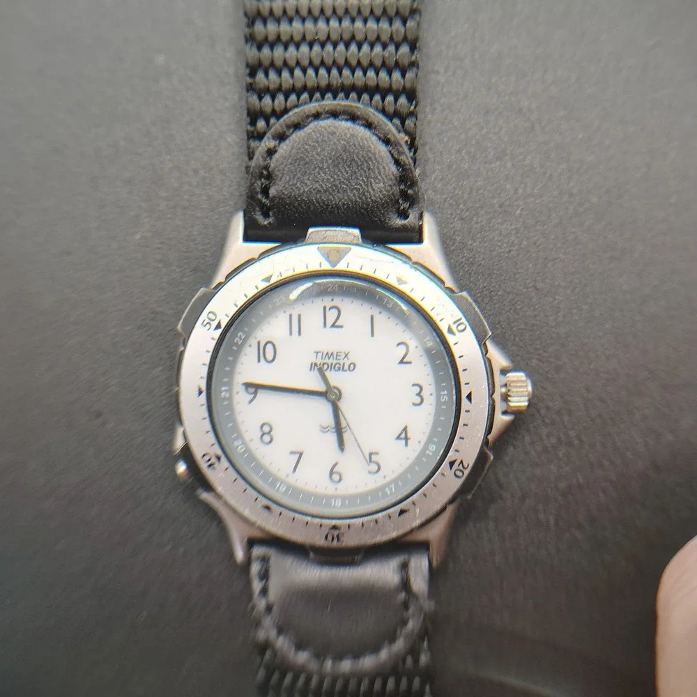 Vintage‎ 1995 Timex Field Camper Mens Quartz Watch ( No Indiglo)